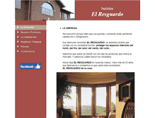 Tablet Screenshot of burleteselresguardo.com.ar